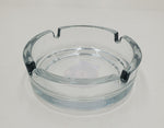 4" GLASS ASHTRAY-ROUND