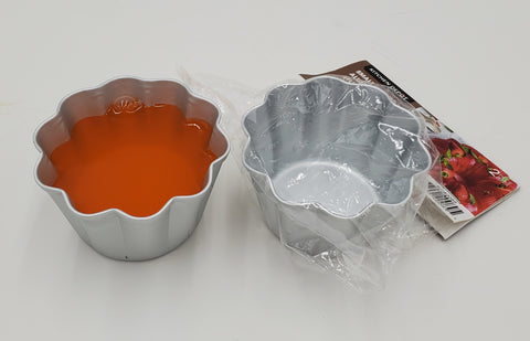 FLOWER SHAPE JELLO MOLD- 2 PC