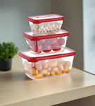 3PC PLASTIC STORAGE-RECTANGLE