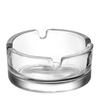 2.75"x1.25" GLASS ASHTRAY-ROUND