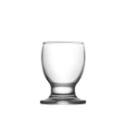 1.75"x2.75" - 1.85OZ FOOTED SHOT GLASS- 1 PC