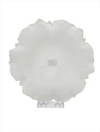 9.75"FROSTED GLASS PLATE-ROUND