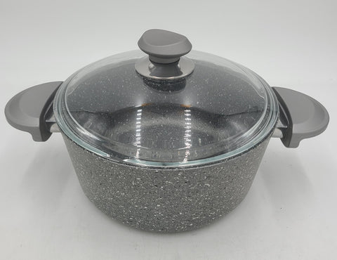 8.5" GRANITE POT - 8/CS