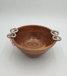 9.75"x5.25" WOODEN BOWL-ROUND