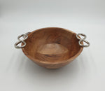 13"x5.25" WOODEN BOWL-ROUND - 6/CS