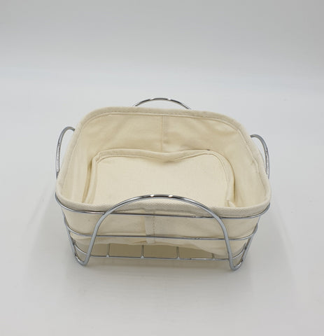 8" BREAD  BASKET-RECTANGULAR - 24/CS