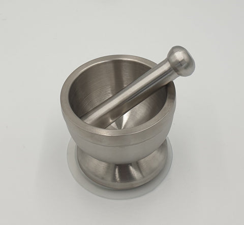 S/S MORTAR & PESTLE-LARGE - 24/CS