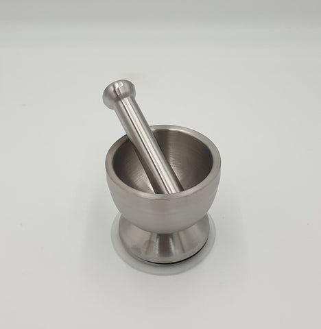 S/S MORTAR & PESTLE-SMALL - 36/CS