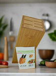 BAMBOO KNIFE BLOCK-SMALL - 120/CS