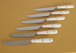 6PC DINNER KNIFE-MARBLE - 100/CS