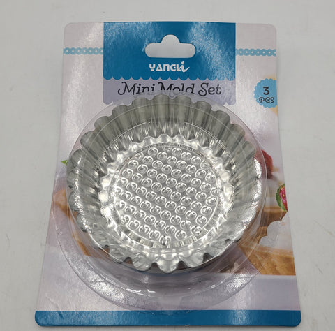 DESSERT/CUPCAKE MOLD-3PC