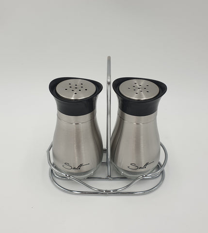 S/S SALT & PEPPER SHAKER SET - 72/CS