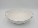 11.5"x9.2"x4.5"OVAL BOWL-WHITE - 16/CS