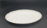 14"x8.25" OVAL PLATE - WHITE - 18/CS