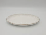 10"x5.75" OVAL PLATE-WHITE - 36/CS