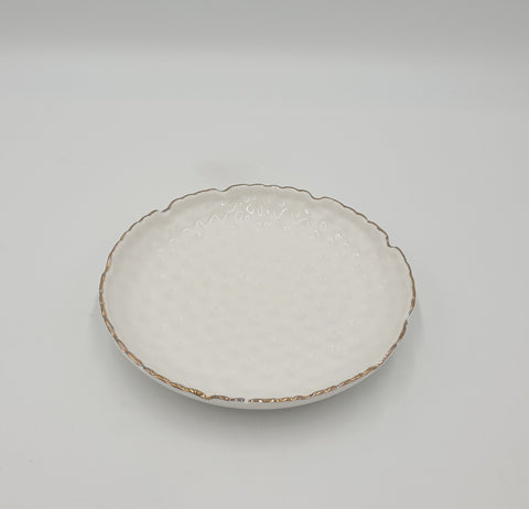 6" ROUND PLATE-WHITE - 60/CS