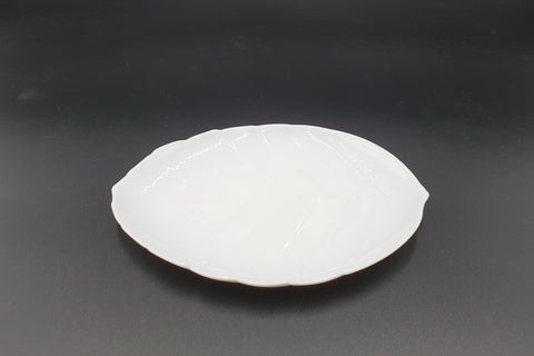 7.5"x5.5" OPAL LEAF PLATE - 72/CS