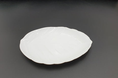 9"x6.5" OPAL LEAF PLATE - 48/CS