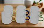 6PC CLEAR COFFEE CUP