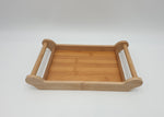 12" x 8" BAMBOO TRAY - 24/CS