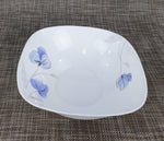 8" x 2.75" OPAL BOWL- BLUE FLOWER - 36/CS