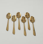 6PC DINNER SPOON-GOLD - 100/CS