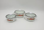 3PC ENEMAL POT -5", 5.5", 6.5" -  12/CS