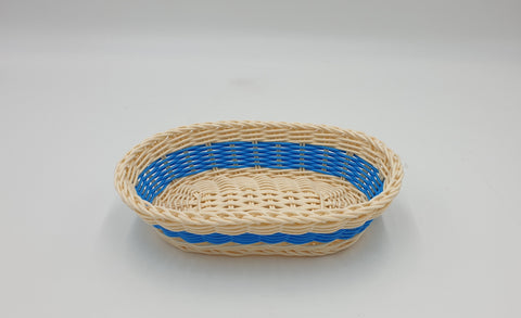 9"x6"x2.5" BREAD BASKET- OVAL - 130/CS