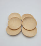 2.5" MINI BAMBOO SERVERS-6PC-ROUND - 500/CS