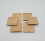 2.5" MINI BAMBOO SERVERS-6PC-SQUARE - 500/CS