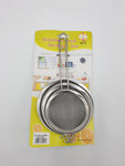 6.25", 5", 4.5" - 3PC S/S STRAINER-LARGE - 72/CS