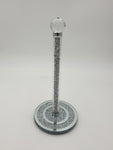 GLITTER PAPER TOWEL HOLDER-SILVER - 16/CS