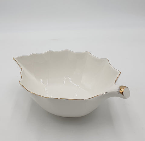 12"x7.75"x4" LEAF BOWL - LARGE - 24/CS