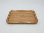 11.5" WOODEN PLATE -RECTANGULAR-48/CS