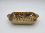 9"x5.25" BOWL-GOLD-RECTANGLE - 48/CS