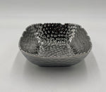 7.25" BOWL-SILVER-SQUARE