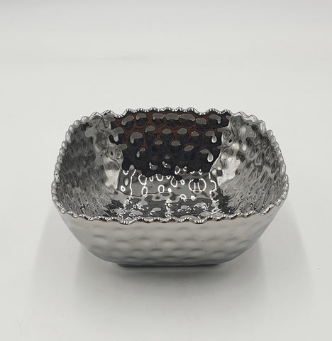 5"x2.5" BOWL-SILVER-SQUARE - 72/CS