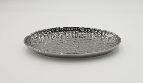 10"x6"-SILVER PLATE-OVAL - 48/CS