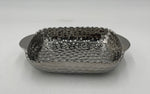 9"x5.25" BOWL-SILVER-RECTANGLE - 48/CS