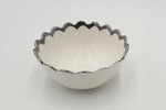 4.75"x2.5"BOWL W/GOLD SILVER-ROUND - 96/CS