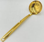 13.5"x3.75" S/S LADLE - LONG HANDLE-GOLD