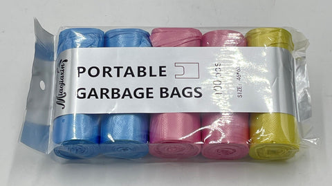 5PK TRASH BAGS - 55/CS