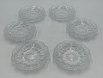 4.5" GLASS PLATE -6 PCS-ROUND