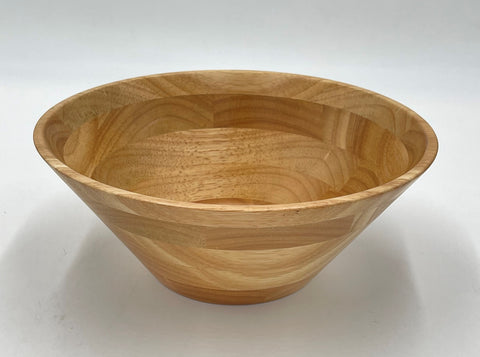 9"x4.5" WOODEN BOWL-LARGE WOODEN BOWL-LARGE- 40/CS