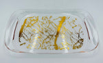 11.5"x7.5"  MELAMINE TRAY-CLEAR MARBLE-SMALL