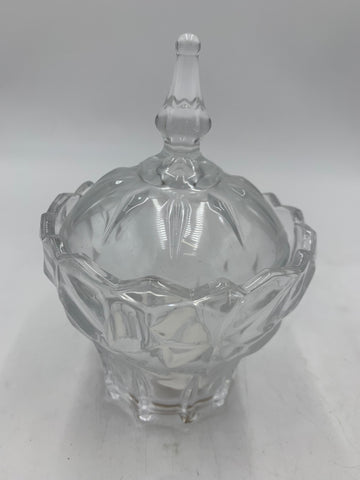 GLASS CANDY DISH