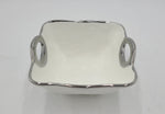 5.25"x3.5"  BOWL W/ SILVER HANDLES- 60/CS