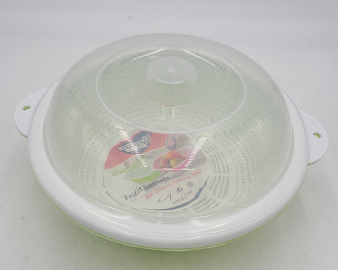 10.75"x4" - 3 PC PLASTIC COLANDER-MEDIUM-ROUND