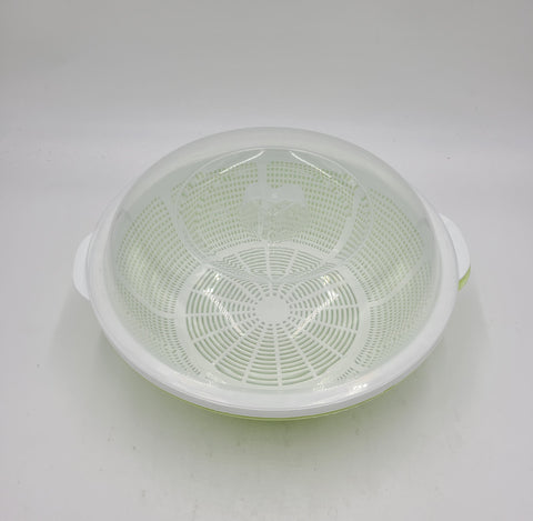 13.5x5" - 3 PC PLASTIC COLANDER-MEDIU-ROUND