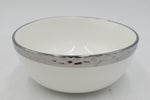 5.75"x3" BOWL W/SILVER RIM - 48/CS